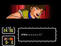 une photo d'Ã©cran de Captain Tsubasa 3 sur Nintendo Super Nes